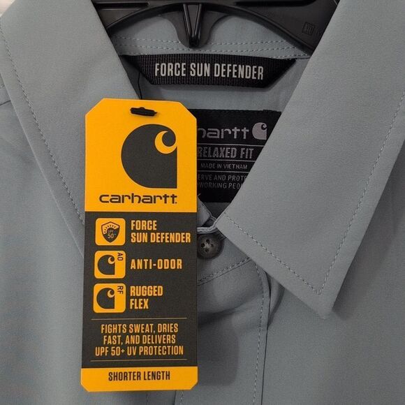 Carhartt Force Sun Defender. Casual Button Down Shirt. NWT. Men's Medium - Picture 4 of 9